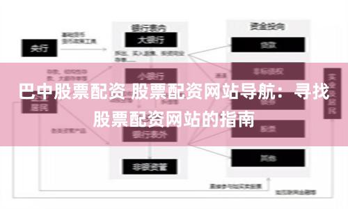 巴中股票配资 股票配资网站导航：寻找股票配资网站的指南